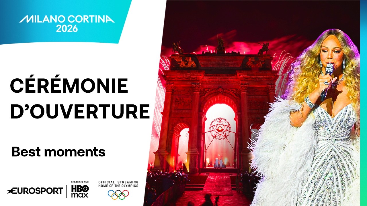 JO 2026 - LES MEILLEURS MOMENTS DE LA CÉRÉMONIE D'OUVERTURE (Mariah Carey, délégation française...)