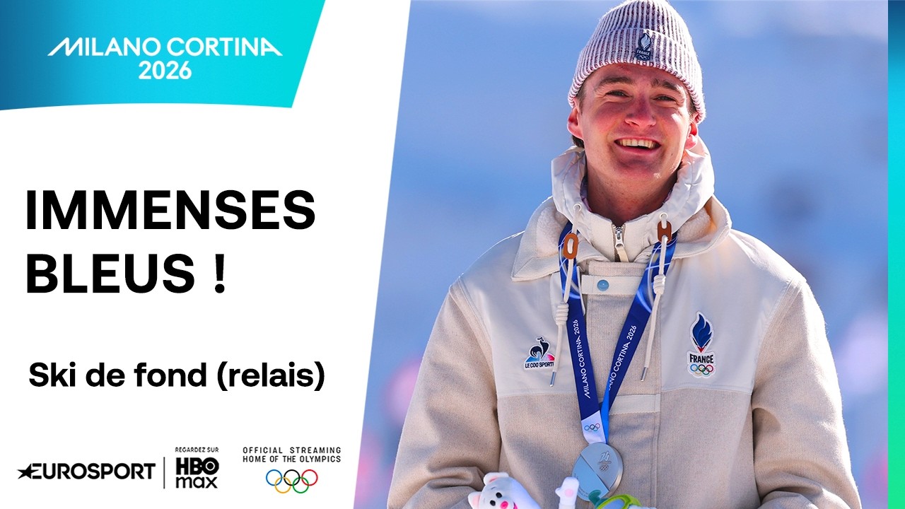 JO 2026 - INCROYABLES BLEUS ! La France deuxième en ski de fond derrière un légendaire Klaebo