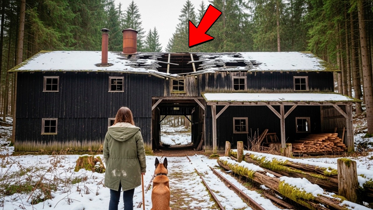 Chassée à 32 ans, elle achète une scierie à 1 € — sa chienne a flairé ce qu'on cachait depuis 15 ans