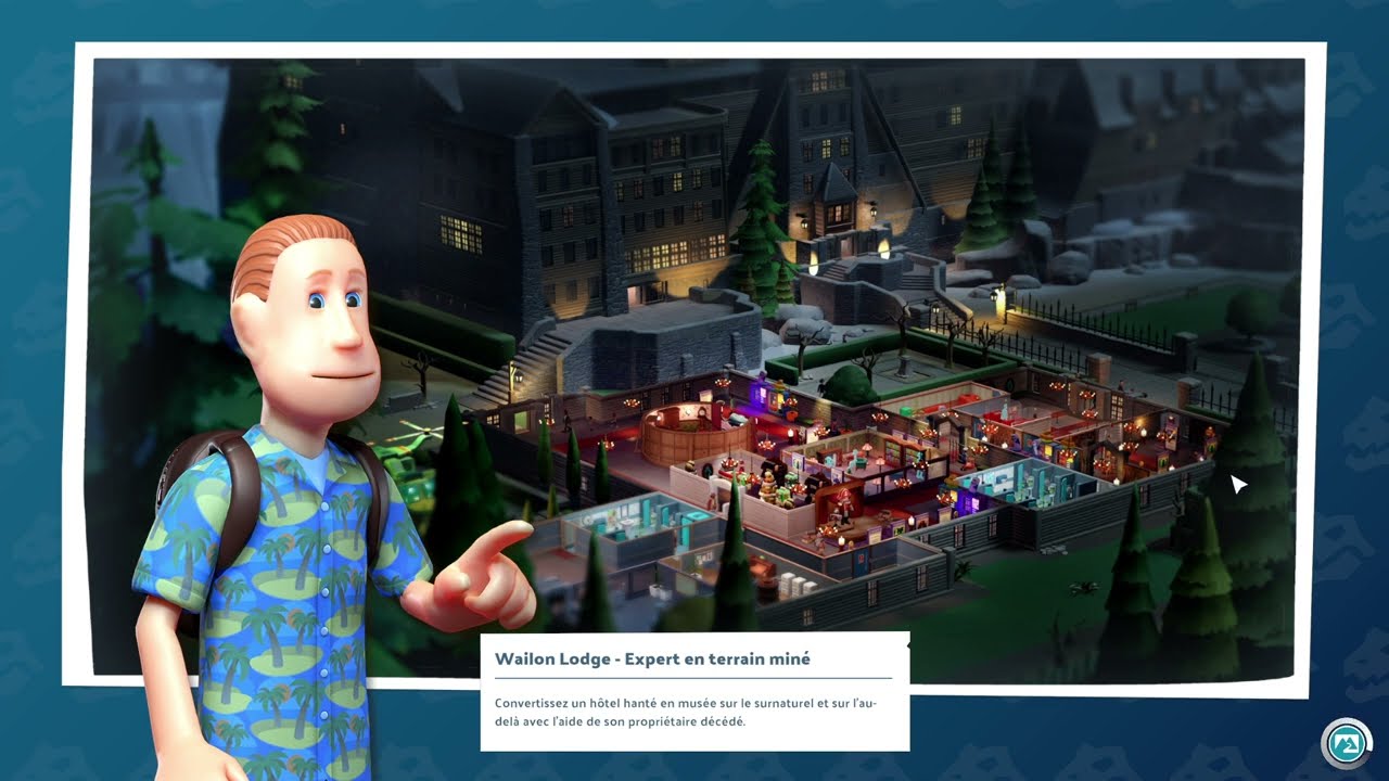 Let's play (fr) Two Point Museum #3 : Wailon Lodge