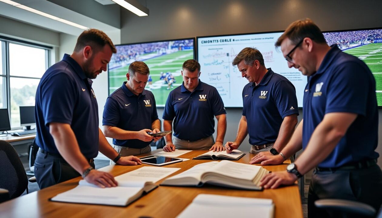 les entraîneurs du husky football décryptent et analysent en profondeur les moments clés et les stratégies du super bowl pour vous offrir des insights exclusifs.