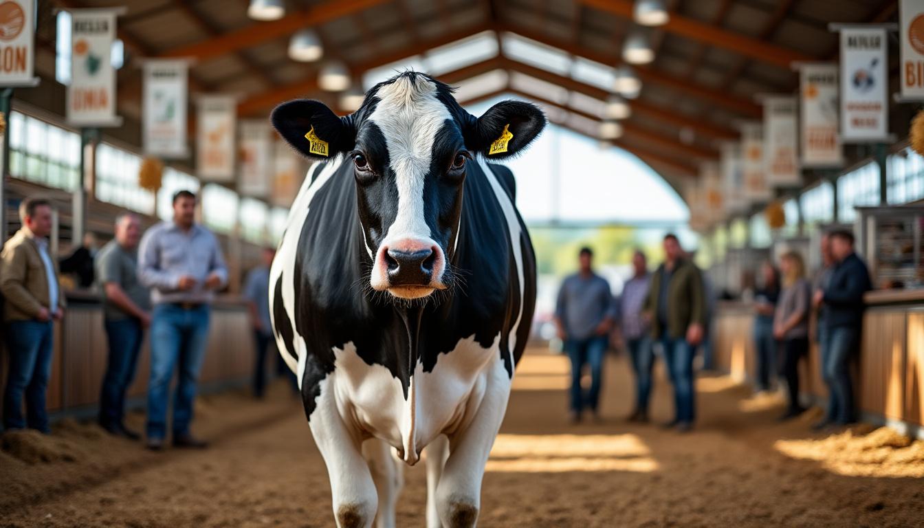 découvrez one million, la championne au grand cœur de vienne, qui fait sensation au salon de l’agriculture avec son histoire exceptionnelle et son charisme unique.