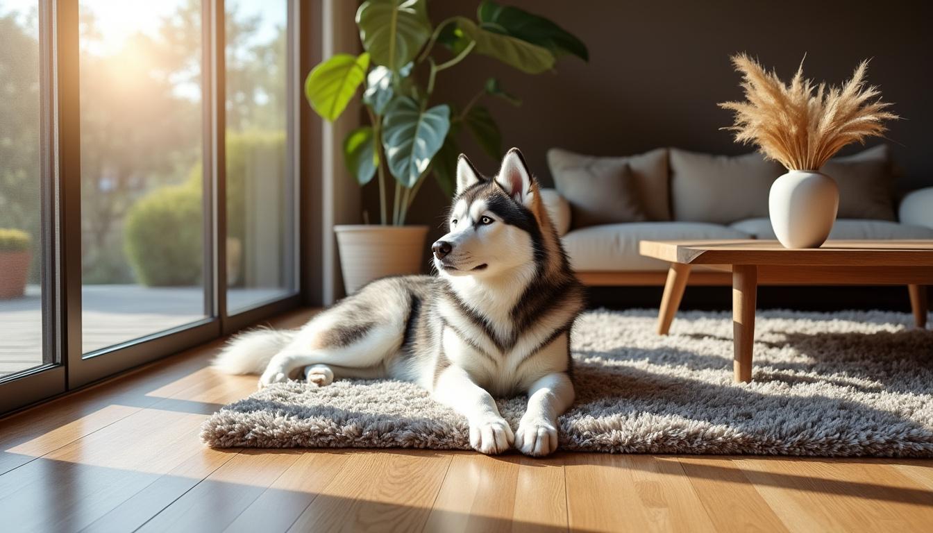 découvrez si un husky peut rester seul toute la journée sans problème, conseils pour son bien-être et astuces pour éviter l'ennui et l'anxiété.
